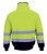 Munkavédelmi kabát, jól láthatósági, 3 az 1-ben, M méret " Hi-Vis", sárga-tengerészkék